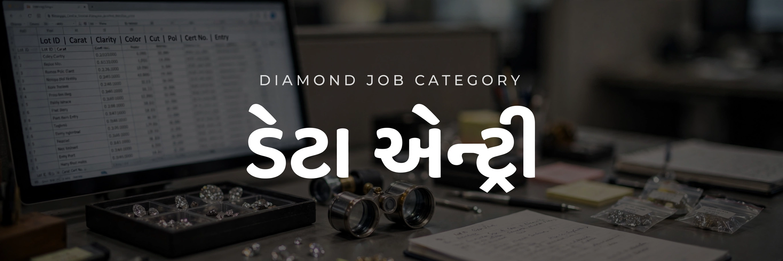 Data Entry (ડેટા એન્ટ્રી)